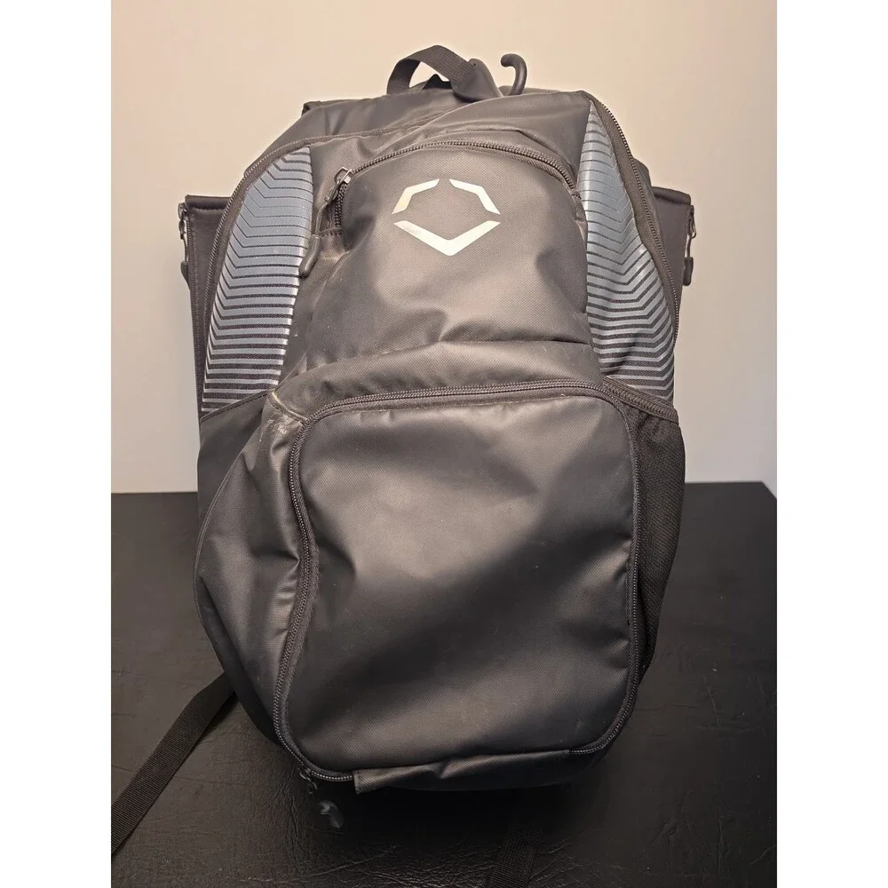 Evoshield Tone Set Backpack Bag for Baseball or Softball Black Nice Shape